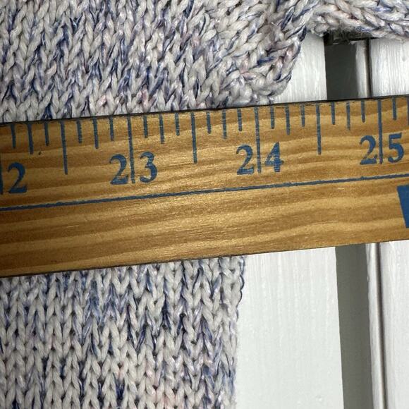 LOFT Plus Women's long sleeve Marbled V Neck Pullover Sweater Size Plus 16 18 1x - Picture 8 of 8